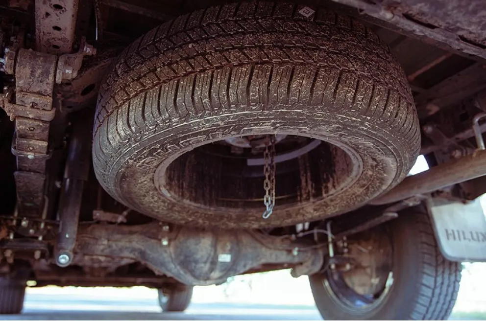 Los hurtos están al orden del día y los delincuentes prefieren las ruedas de auxilio