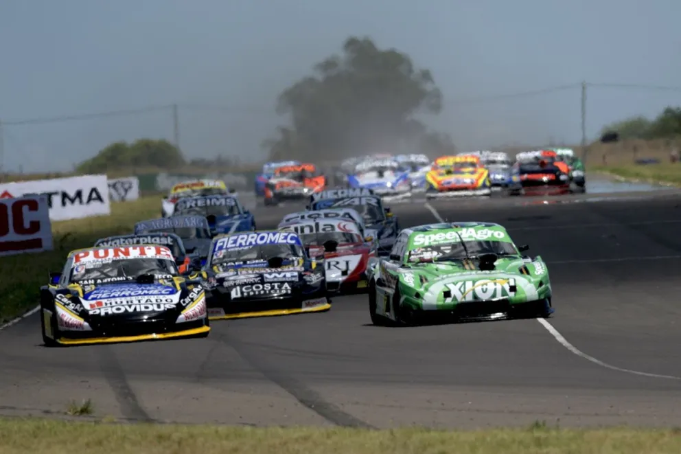 El viedmense Joaquín Ochoa tuvo su primera carrera del año en el TC Mouras