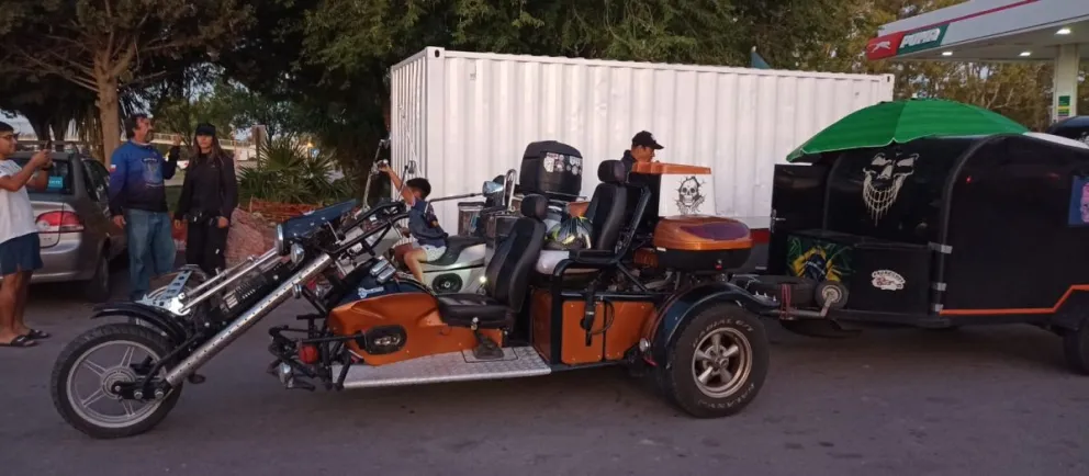 La pasión por las motos da para todos los gustos por más excéntricas que sean