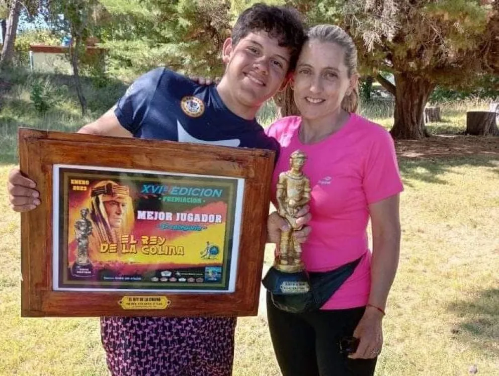 El viedmense Matías Retamal fue el mejor en un torneo de frontón de larga trayectoria