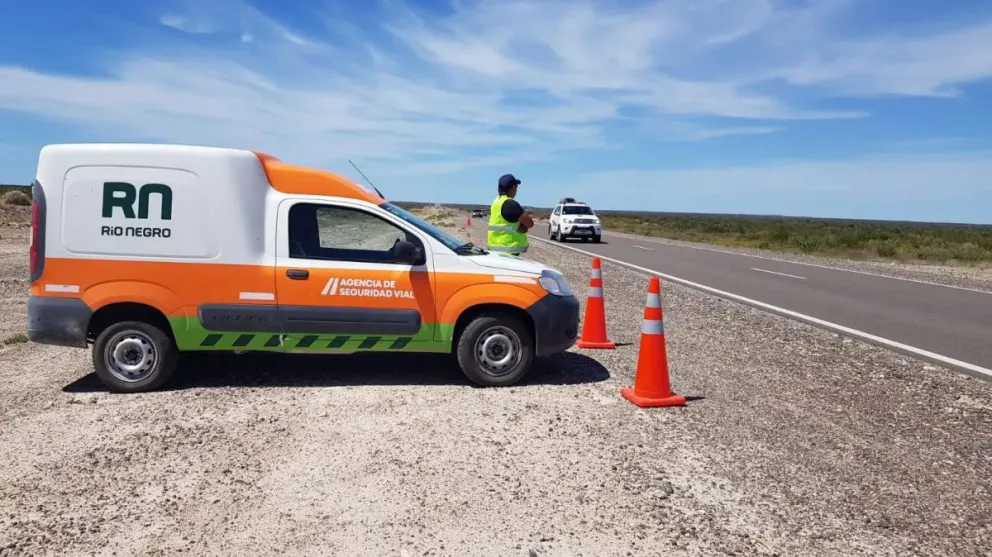 Seguridad Vial: continúan los trabajos de prevención y control en las rutas rionegrinas