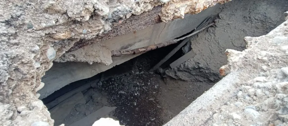 Rotura en el Puente Viejo: "Lo más importante es que no hay ninguna falla estructural" 