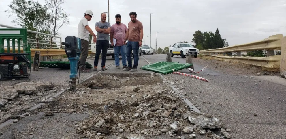 Descartan de plano la posibilidad de habilitar un carril en el puente ferrocarretero