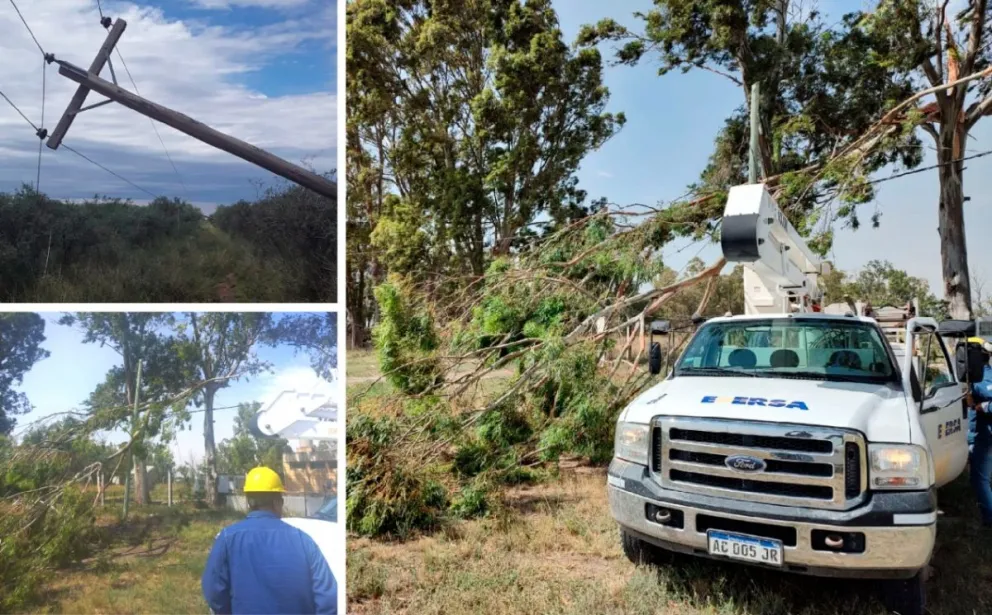 Edersa estuvo recargada por los destrozos del temporal