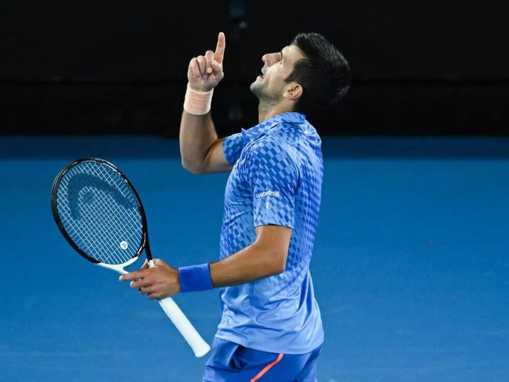 Novak Djokovic está imparable y se metió en semifinales del Abierto de Australia