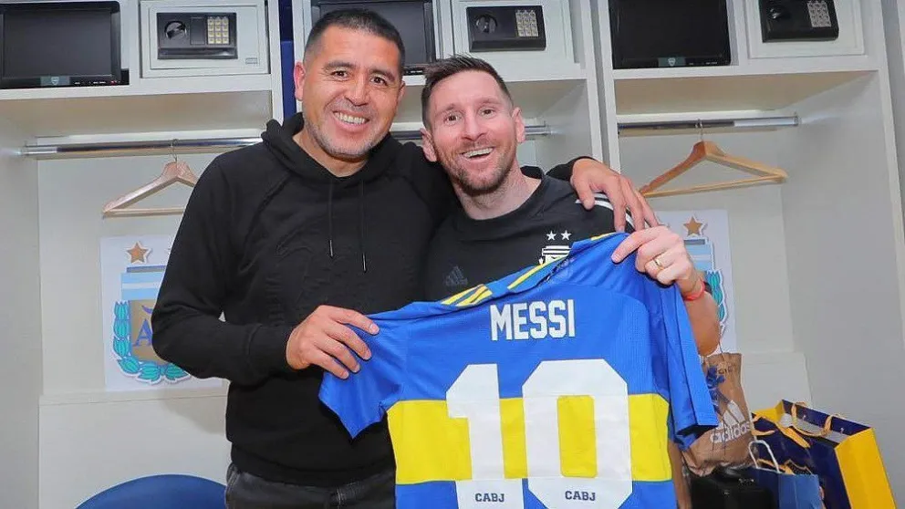 Riquelme habló del Mundial de Messi: “al mejor no lo podés hacer enojar”