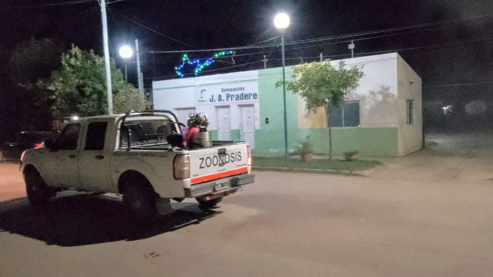 El Operativo Fumigación se trasladó a las localidades del interior del distrito