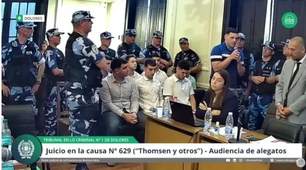 Video: estas fueron las últimas palabras de los rugbiers antes del veredicto 