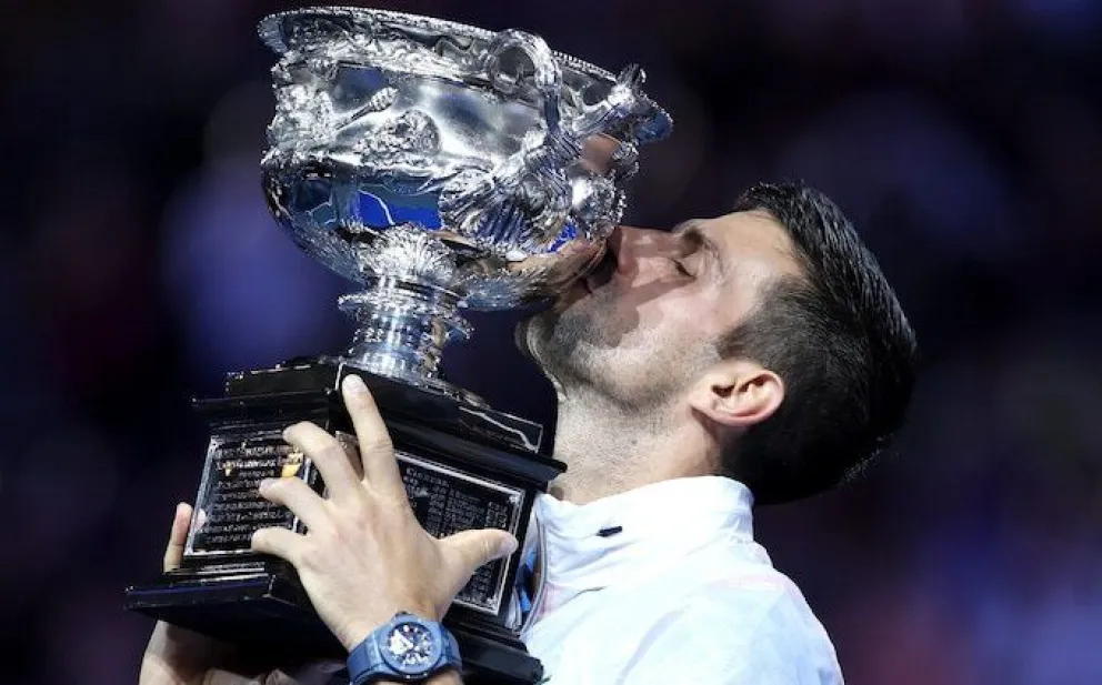 Novak Djokovic ganó el Australian Open y volvió a ser número uno del mundo 