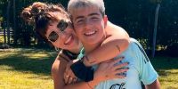 El hijo del “Kun” Agüero y Gianinna Maradona tiene novia y la presentó oficialmente 