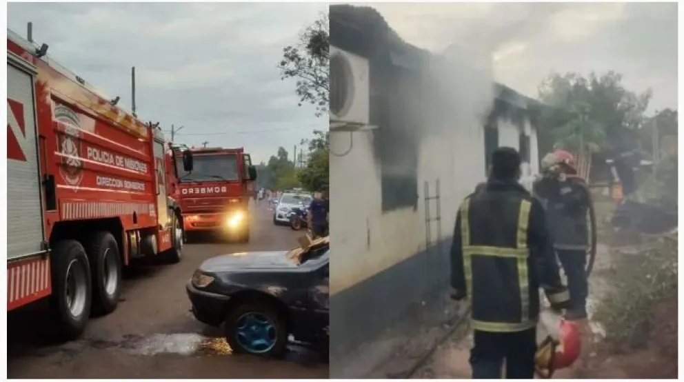 Horror: una mujer prendió fuego la casa de su exnuera con sus nietas adentro