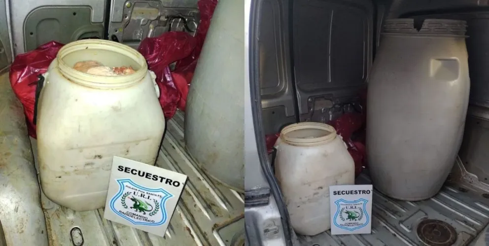 Achuras en mal estado: decomisaron más de 16.000 kilos que transportaba un camión