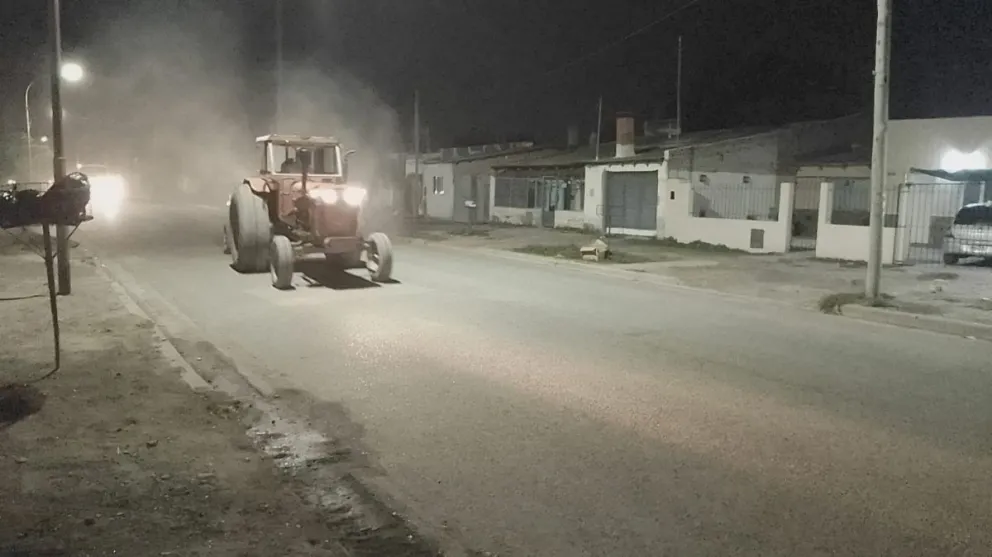 Se dispuso un nuevo operativo de fumigación