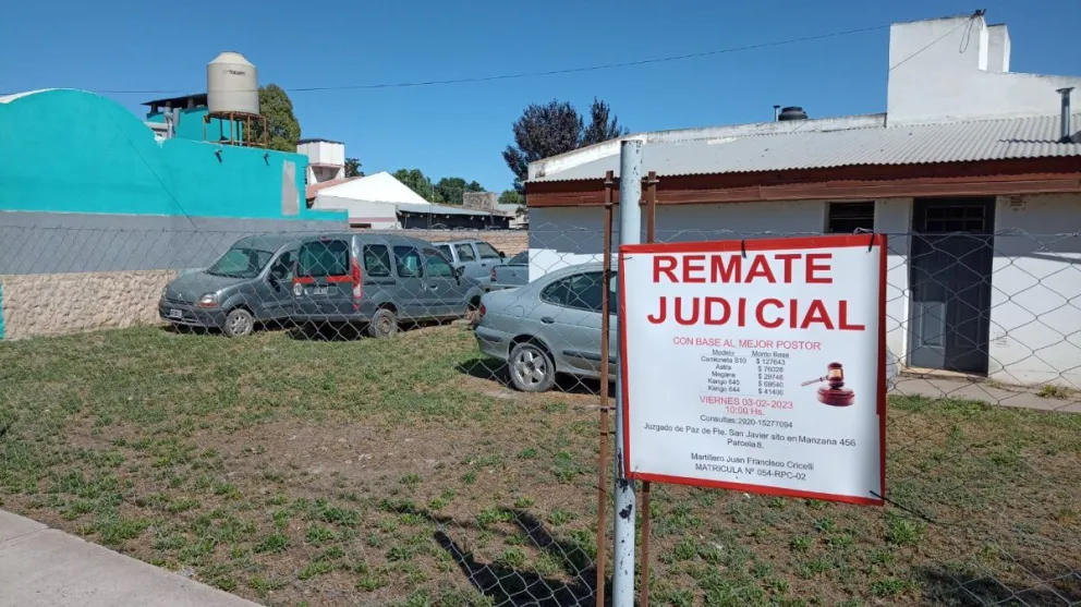 Salen a la venta por subasta pública cinco vehículos del Poder Judicial