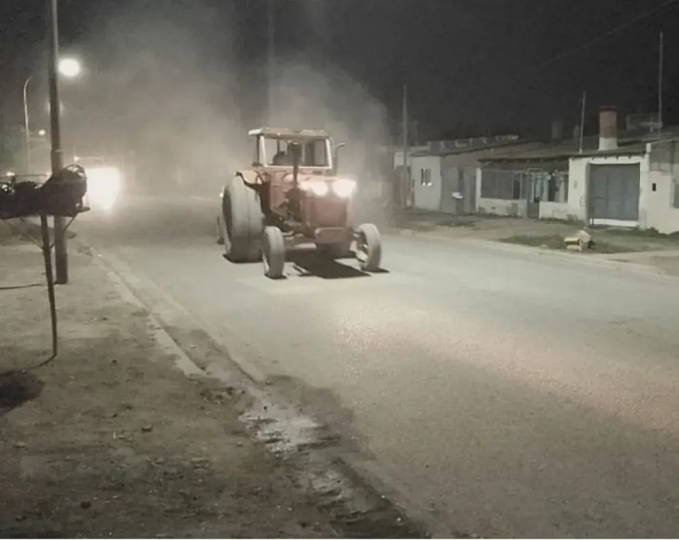 Vecinos autoconvocados se oponen a la fumigación contra los mosquitos