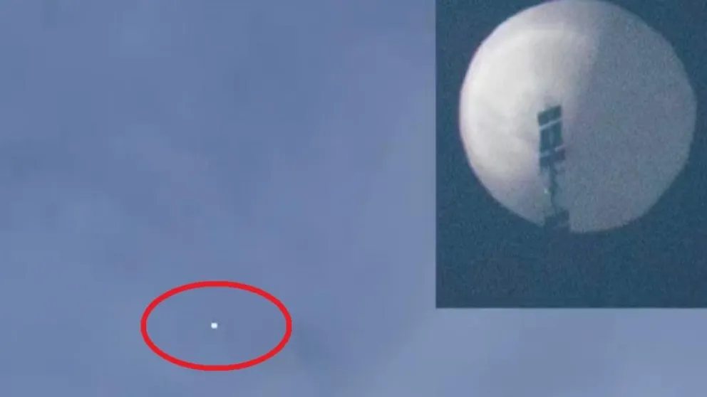 Un globo “espía” chino sobrevoló en Estados Unidos y ahora se encontró uno sobre Latinoamérica