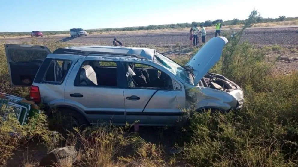  La mamá de uno de los accidentados en el vuelco en San Antonio pide ayuda