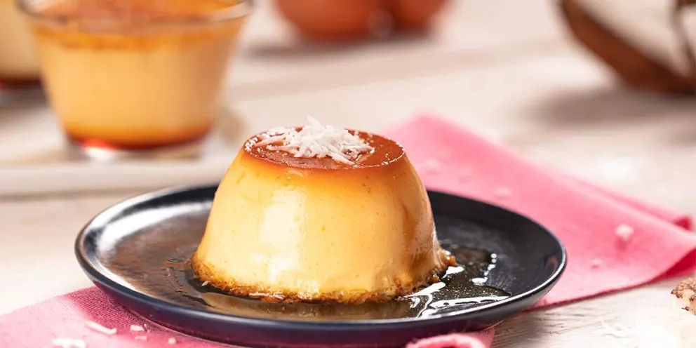 Rápido y rico: hacé un flan de coco exprés 