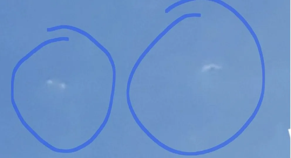 Inverosímil o cuestión de fe: captan imágenes que podrían ser Ovnis sobre La Lobería