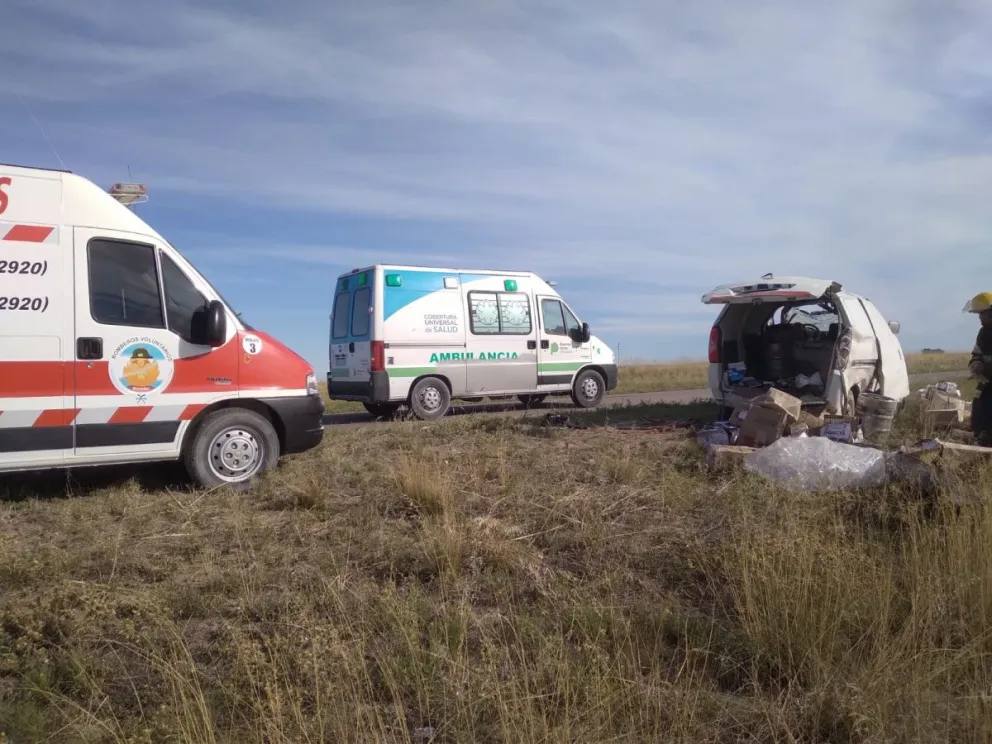 Se recupera en sala clínica el bahiense accidentado en la ruta nacional 3