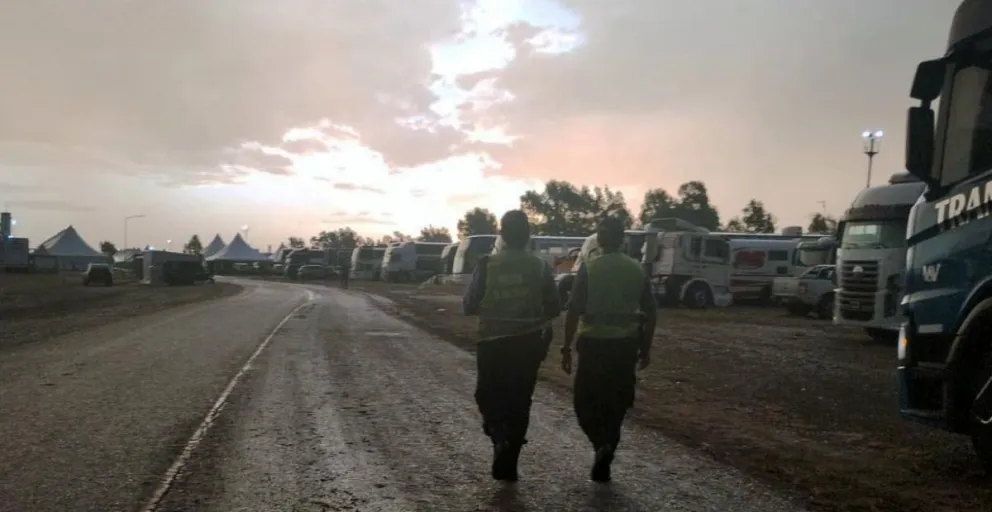 Policía refuerza la seguridad en Viedma por la llegada del Turismo Carretera