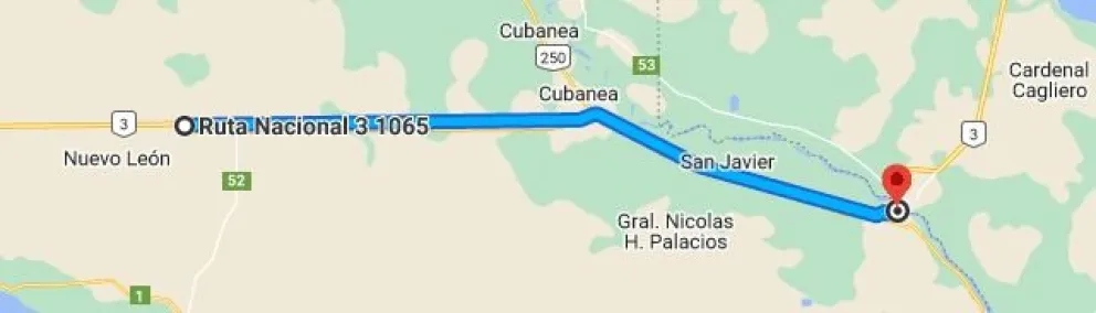 Grave accidente en la ruta 3 entre Viedma y San Antonio Oeste