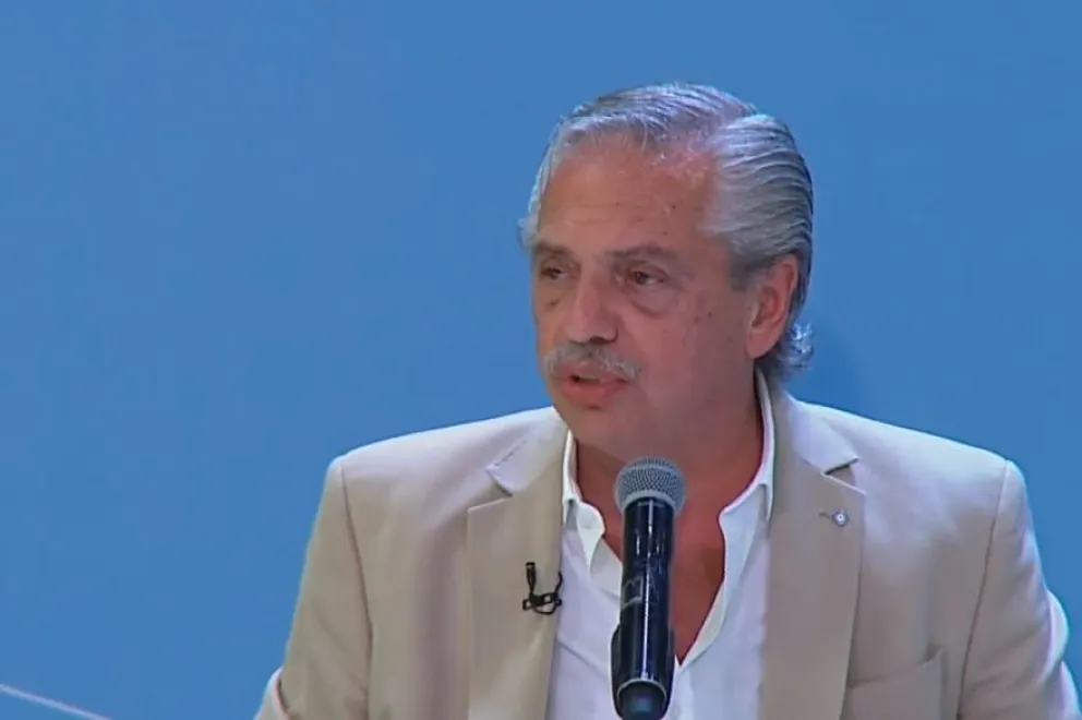 Según Alberto Fernández “solo China nos supera en crecimiento económico”