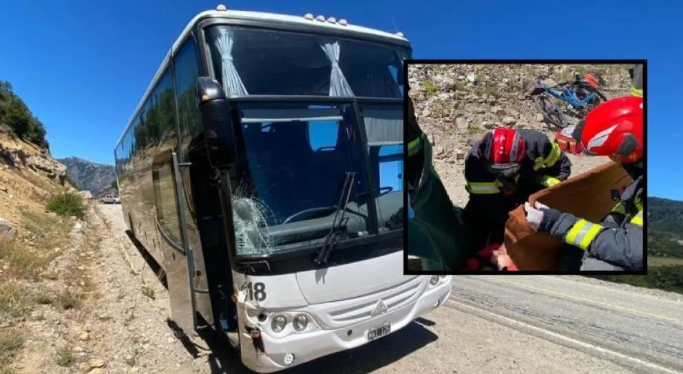 Falleció la ciclista inglesa que había sido embestida por un micro en la Ruta 40