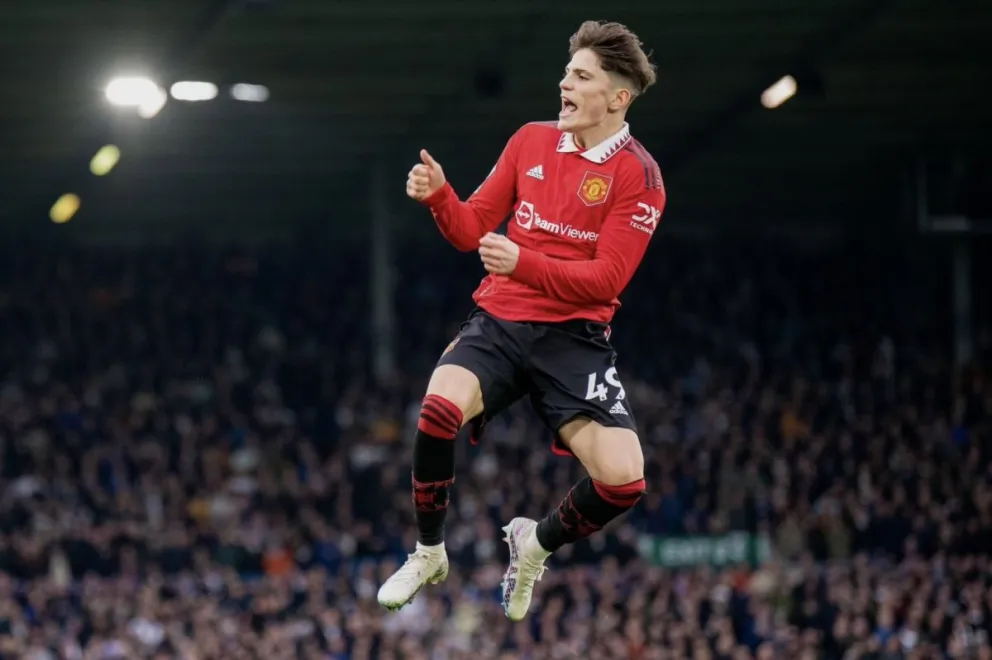 Garnacho, la pieza clave para la victoria del United