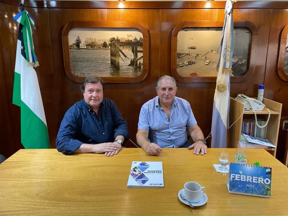 Weretilneck visitó a Scalesi en la UPCN