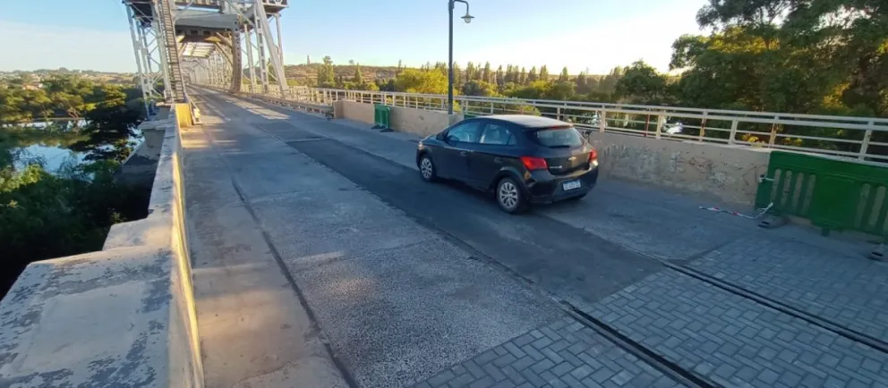 El Puente Viejo volvió a funcionar con normalidad 