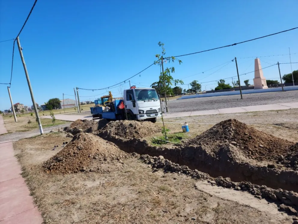 Se ejecutan obras públicas para darle calidad al predio de la Fiesta de la Soberanía
