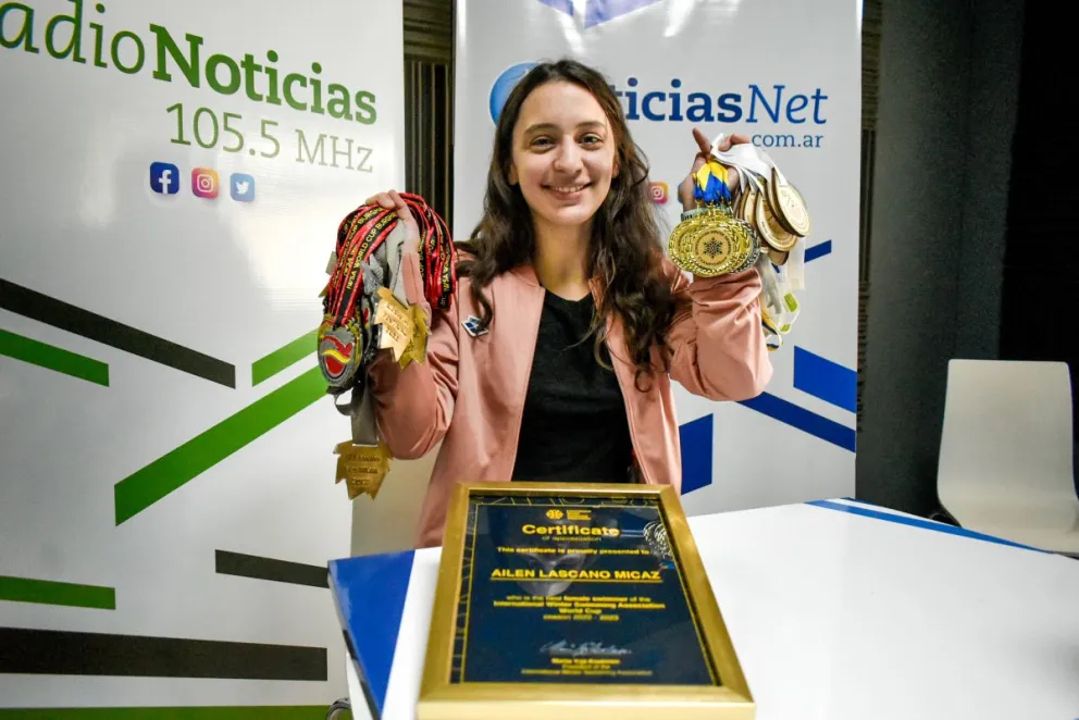 Ailén Lascano Micaz íntima: “Son los frutos de todo lo que fui haciendo”