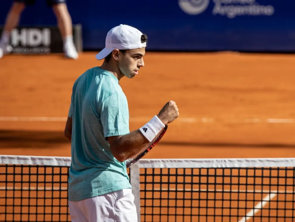 Francisco Cerúndolo, la mejor raqueta Argentina en el abierto de nuestro país