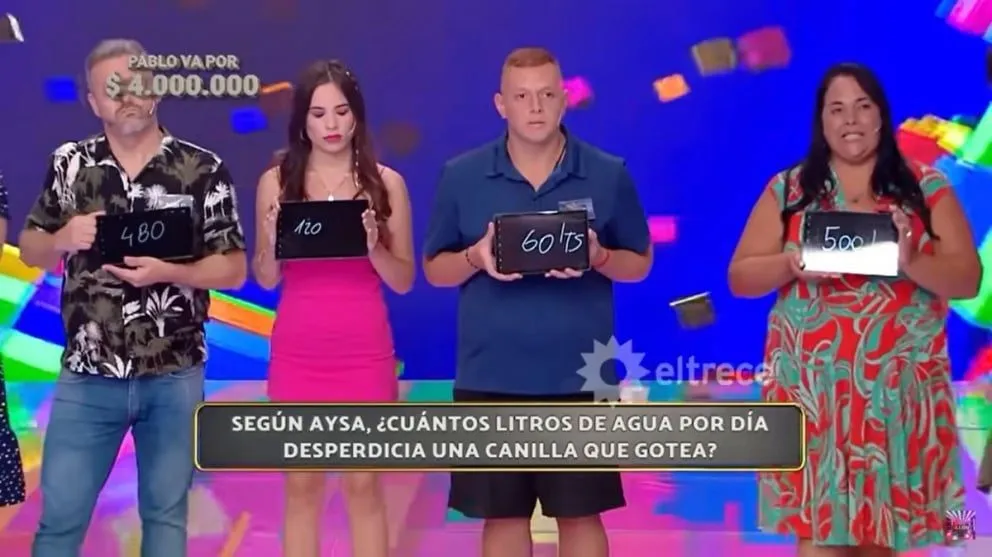 Un barilochense perdió 2 millones contra un participante que dejó en rídiculo a Nicole Neumann