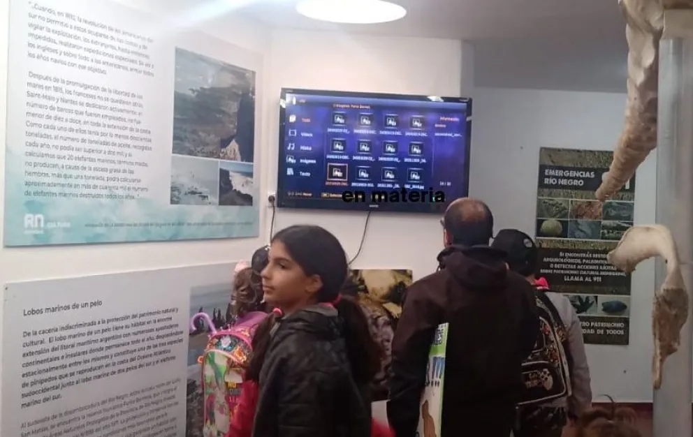 Niños y niñas del Programa "Hueche" estuvieron en el apostadero de lobos