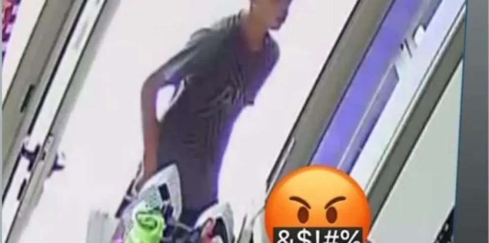 Una cámara de seguridad incrimina al delincuente que robó en el kiosco 812