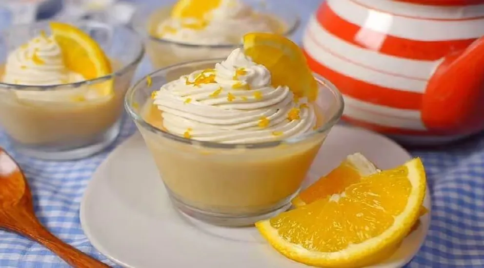 Mousse de naranja: equilibrio perfecto de dulzor y acidez natural en un solo postre