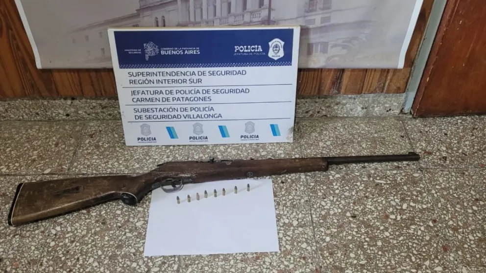 Allanamiento positivo: se secuestró un arma de fuego y una persona  fue imputada 