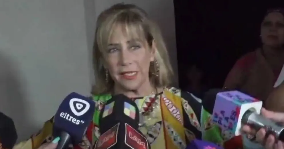 Con "la peor": el video de la mala onda de Marcela Tinayre al llegar al cumpleaños de Mirtha Legrand