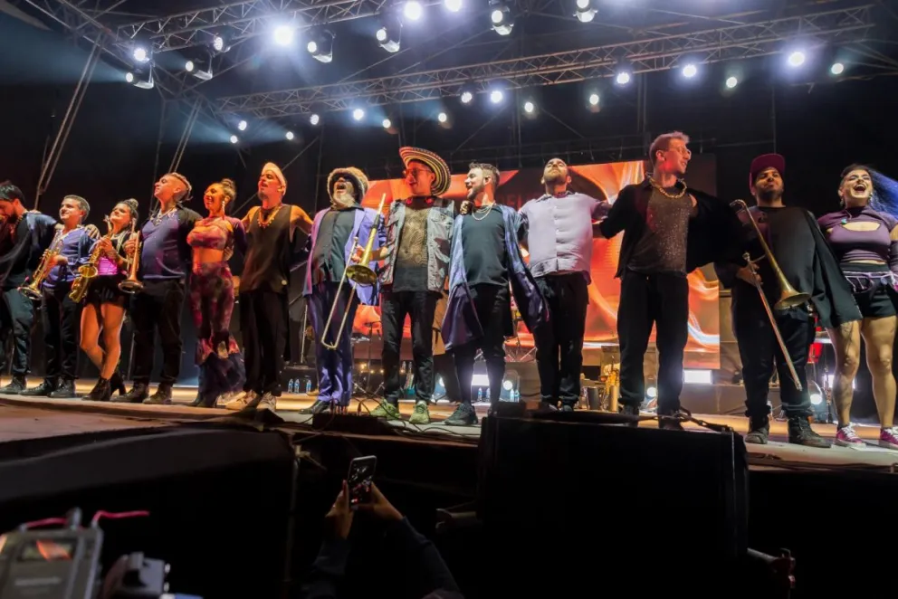 La Delio Valdez y un cierre único en la Fiesta Nacional del Río