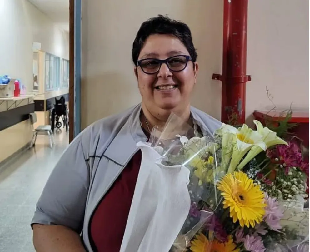 Entrañable despedida a Liliana Fedorco que se jubila como médica del Hospital Zatti