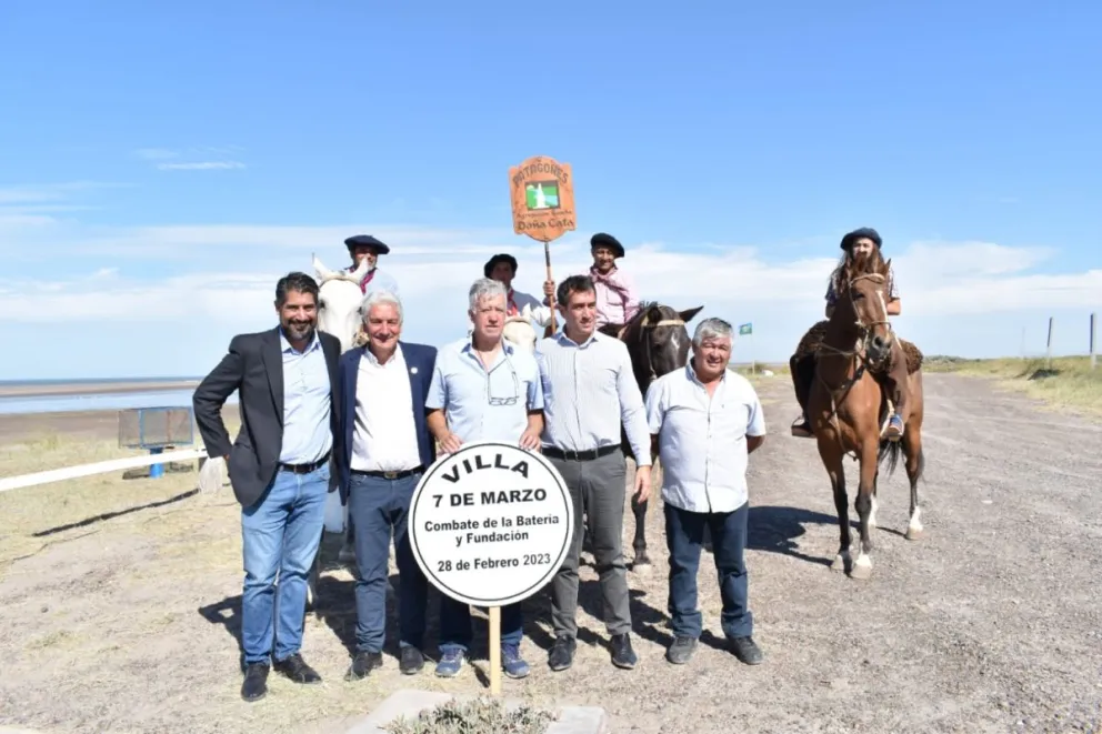 Se realizó el acto  el acto por el 196 aniversario del Combate de la Batería y el 30° aniversario de la Villa 7 de Marzo