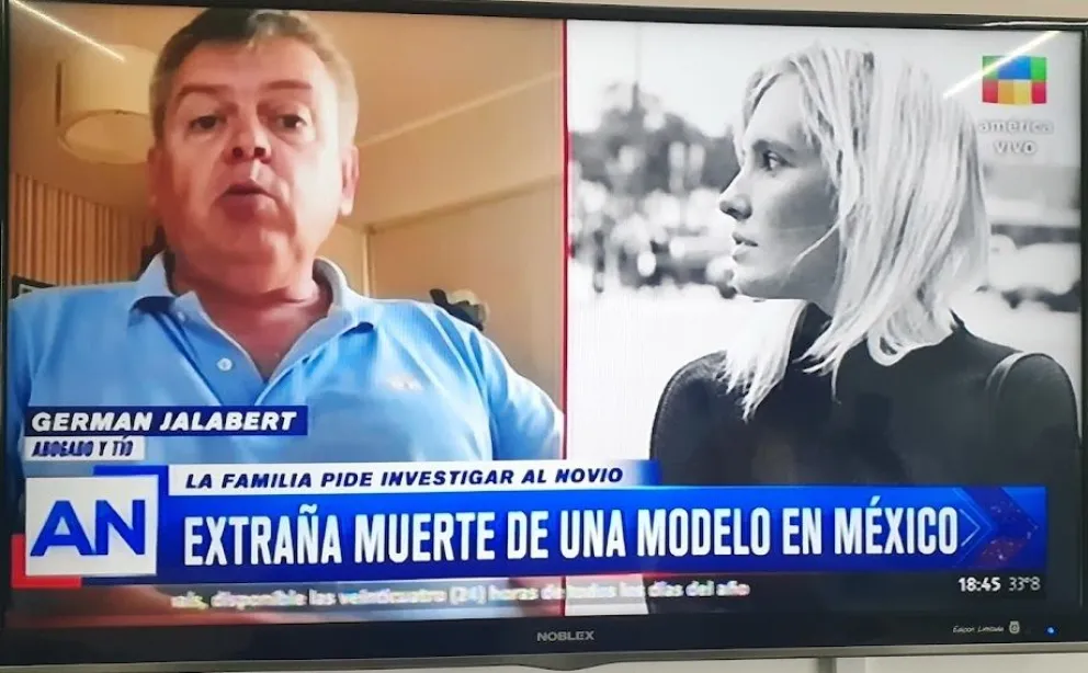 Los medios nacionales tomaron la posta por la muerte de Agostina Jalabert