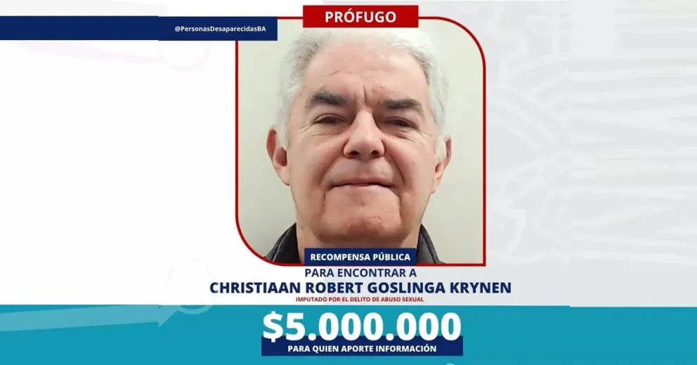 Intensa búsqueda de un abusador de menores