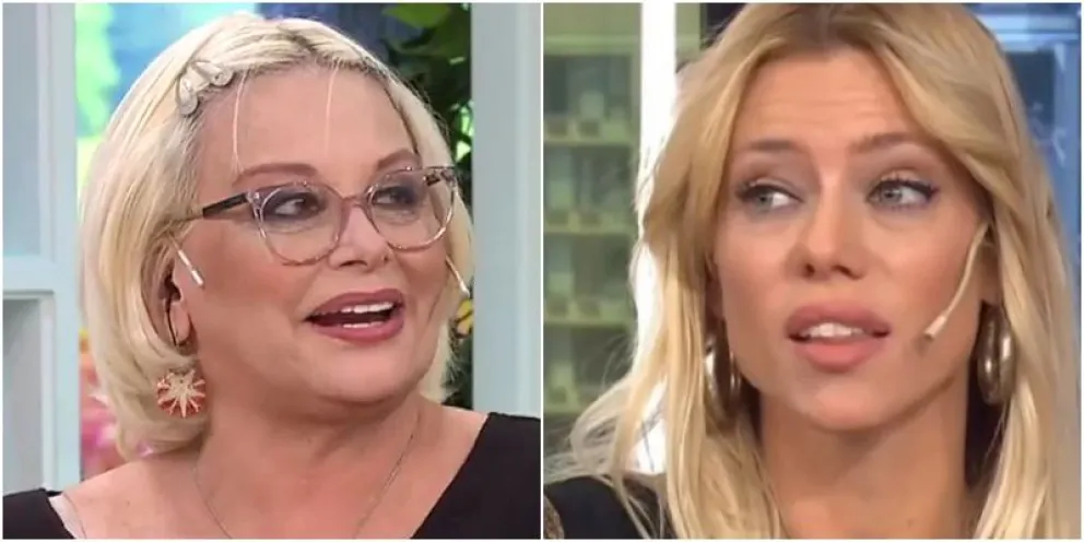 El terrible carpetazo que Carmen Barbieri le tiró a Nicole Neumann