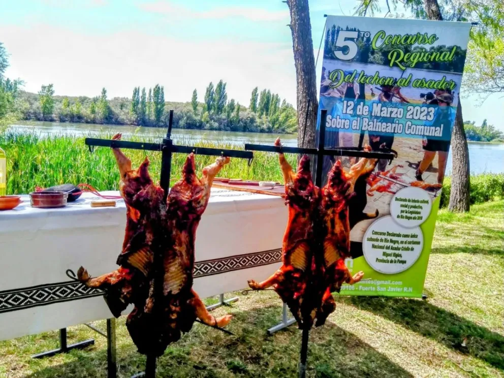 Se viene el quinto concurso regional de lechón al asador en Fuerte San Javier
