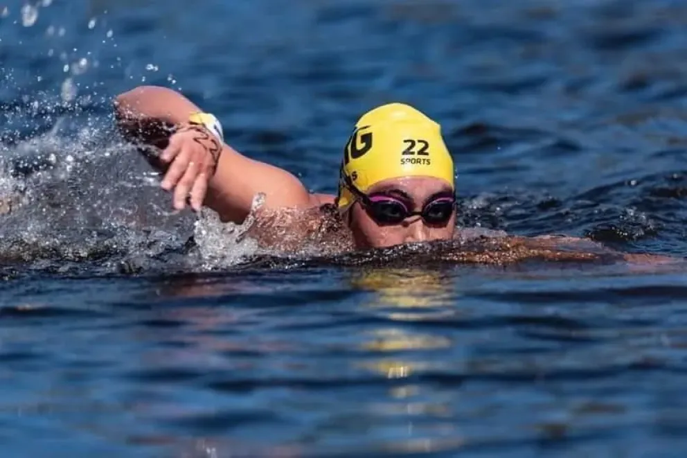Iara Arias comienza su año de competencias en Aguas Abiertas