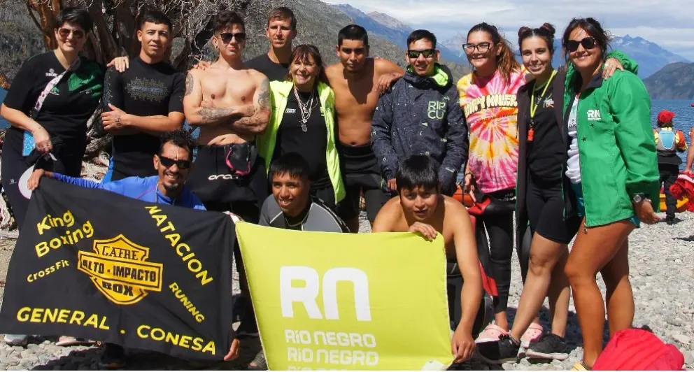 Rio negro prepara su equipo de Aguas Abiertas para los Juegos de la ParaAraucanía 2023
