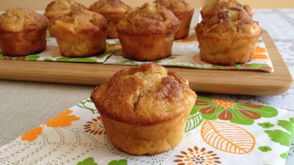 Muffins de vainilla: la receta para que salgan húmedos y suaves, sin usar harina